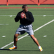 Cam Newton's pro workout.